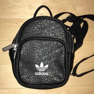 Adidas leather backpack
